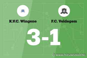 Lastige wedstrijd eindigt in winst voor VC Wingene tegen FC Veldegem