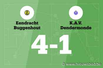 Eendracht Buggenhout beëindigt reeks nederlagen in de wedstrijd tegen KAV Dendermonde B