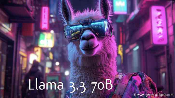 Meta Launches New Llama 3.3 70B AI Model : Redefining Cost Efficiency