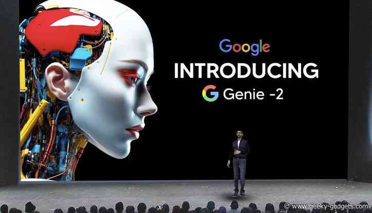 Googles Genie 2 AI Unveiled : Capable of Creating Fully Interactive 3D Gaming Worlds