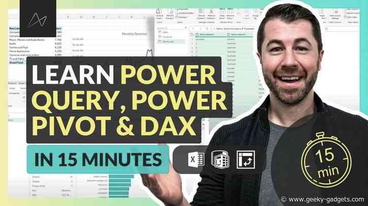 Master Excel Like a Pro: Power Query, Power Pivot & DAX Explained