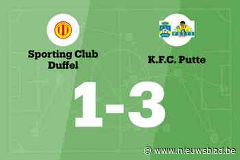 Rombauts maakt twee goals voor Putte B in wedstrijd tegen SC Duffel B