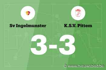 SV Pittem blijft in problemen na gelijkspel tegen SV Ingelmunster
