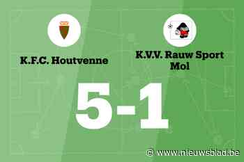 Rauw dieper in de problemen na verlies tegen Houtvenne