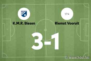 KMR Biesen B blijft winnen in thuiswedstrijden en heeft nu acht directe overwinningen