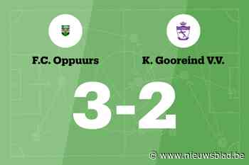 Lastige wedstrijd eindigt in overwinning voor Oppuurs tegen Gooreind