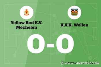 Jong KV Mechelen en KVK Wellen blijven steken op 0-0