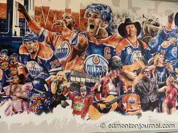 Edmonton Oil Kings product Jake Neighbours at home on Blues top line