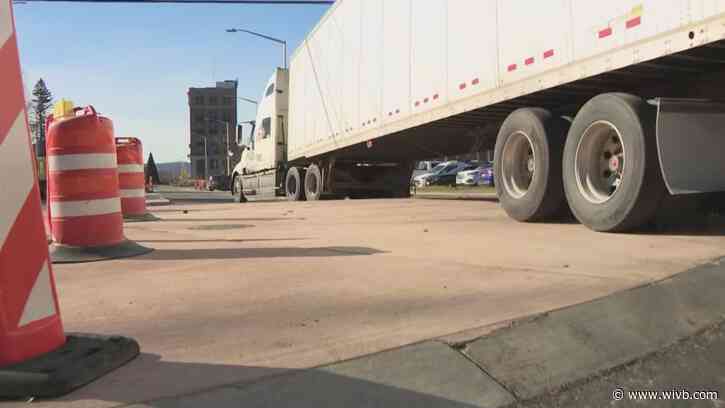 Olean roundabout causing troubles for truck drivers