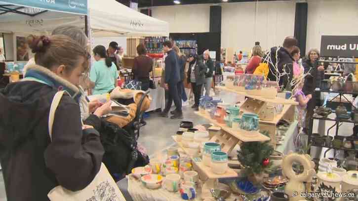 Calgarians flocking to markets with local vendors for Christmas Shopping