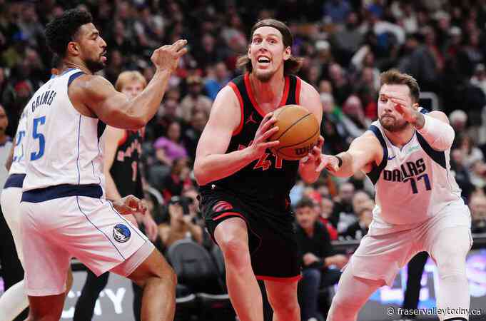 Canadian Kelly Olynyk returns to Raptors lineup to lead young second unit