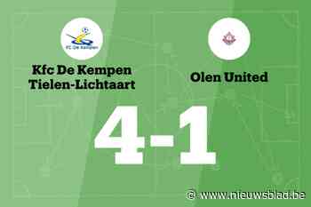 FC De Kempen B boekt overtuigende zege tegen Olen United