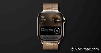 Uber just made its Live Activity a lot better on the Apple Watch