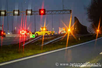 Auto's botsen op A2 bij Vinkeveen