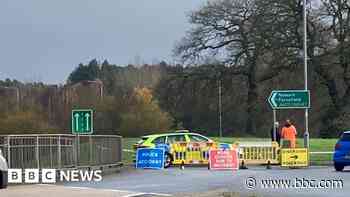 Boy, 17, arrested after boulder dropped on to van