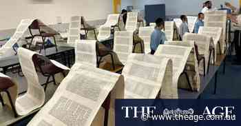 ‘Like burying a body’: Torah scrolls ruined in fire would be interred