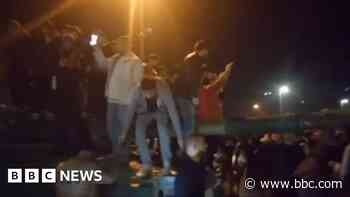 Crowds gather in Damascus after rebels declare city 'free'