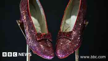 Dorothy's ruby slippers sell for $28m at auction