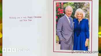 King and Queen reveal this year's Christmas card