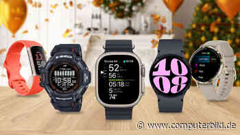 Weihnachtskauftipps Smartwatches: Die besten Modelle für alle Anforderungen