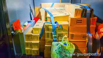 Politie treft168 lachgasflessen aan in bestelbus tijdens controle