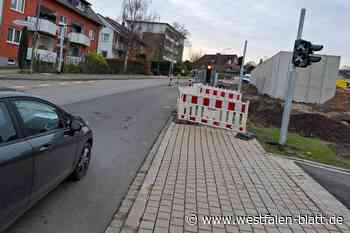 Detmolder Straße für drei Tage gesperrt