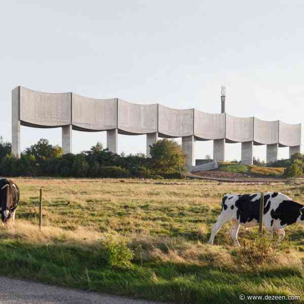 White Arkitekter completes sculptural water tower "that will stand for centuries"
