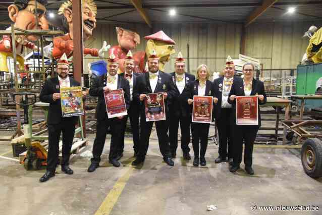Carnavalsaffiches voor stoet en randactiviteiten 2025 voorgesteld