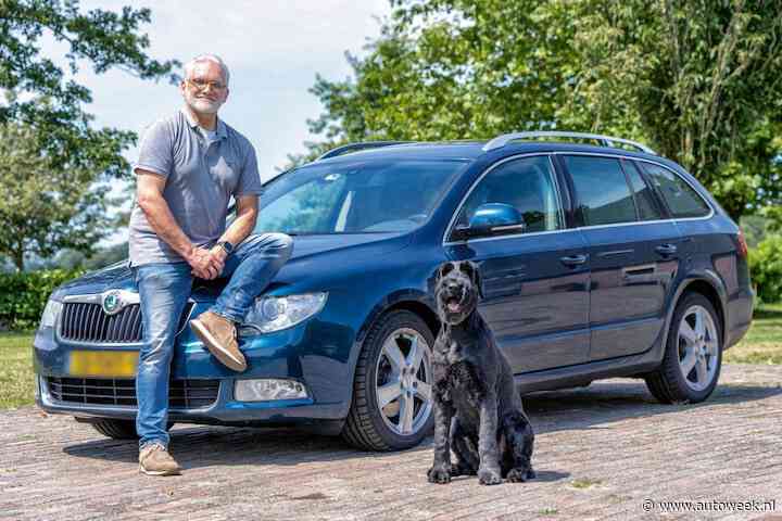 Leo de Haas is 'half getrouwd met Porsche' maar rijdt een Skoda Superb Combi
