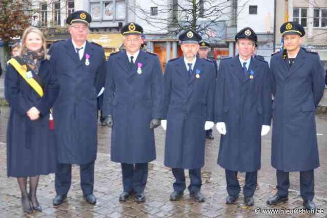Aanstellingen, bevorderingen en eretekens bij brandweerpost Zottegem