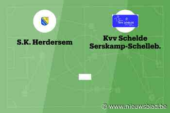 Wedstrijd tussen SK Herdersem en KVV Schelde B afgelast