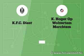 Wedstrijd tussen KFC Diest en HO Wolvertem Merchtem B afgelast