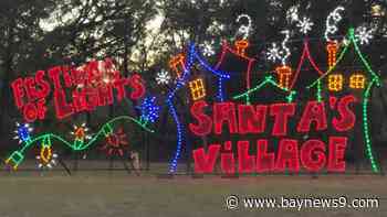 Santa is in town: Tampa Bay's Festival of Lights and Santa's Village
