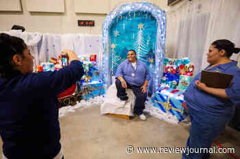 Inmates at Nevada’s women’s prison walk stage in ‘winter wonderland’ graduation ceremony