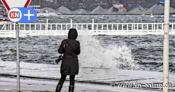 Alarm über Katwarn: Behörden warnen vor Hochwasser an der Ostsee in SH