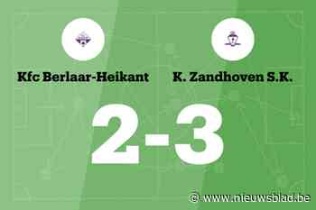 Zandhoven zet achterstand om in overwinning