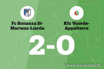 KFC Voorde-Appelterre B kan zegereeks van FC Bonanza niet stoppen