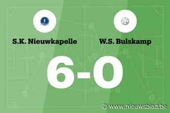 SK Nieuwkapelle overklast WS Bulskamp