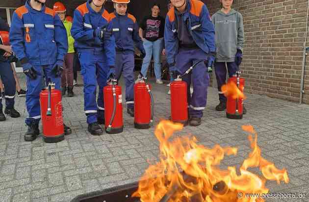 FW-KLE: Feuerwehrhelden von Morgen: Spannende Ausbildung von Brandschutzhelfern in der Jugendfeuerwehr Bedburg-Hau