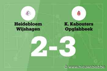 Opglabbeek B zet ongeslagen reeks voort tegen Wijshagen