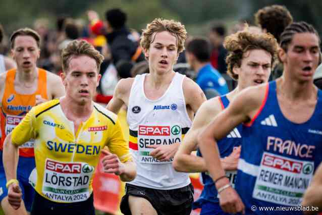 Sem Serrano knap negende op het EK veldlopen in Turkije