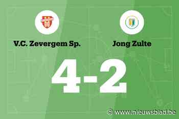 Zege VC Zevergem Sport tegen Jong Zulte