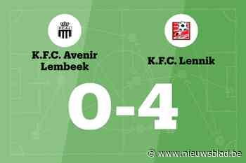 Lennik wint duel tegen Avenir Lembeek
