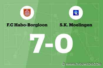 Habo-Borgloon blijft ongeslagen na zege tegen Moelingen