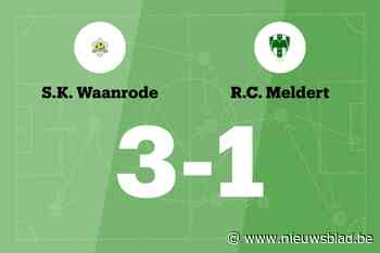 Waanrode wint thuis van RC Meldert