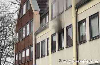 FW Helmstedt: Wohnungsbrand mit Personenrettung
