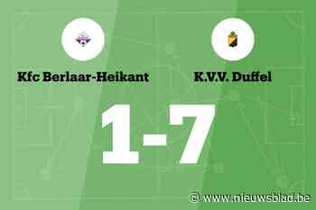 Zesde opeenvolgende nederlaag voor Berlaar-Heikant B