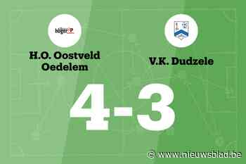 Spectaculaire ommekeer van HO Oedelem thuis tegen VK Dudzele