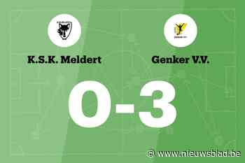 Genk VV wint ook van Meldert