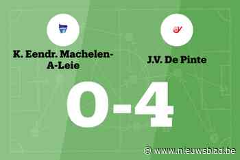 JV De Pinte wint bij Eendracht Machelen-aan-de-Leie